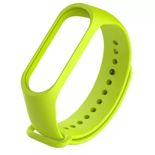 Okosóra szilikon szíj - Xiaomi Mi Band 4 / Band 3 - zöld szilikon