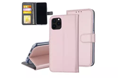 iPhone 11 Pro Telefontok - Rosegold ráhajtófüles könyvtok