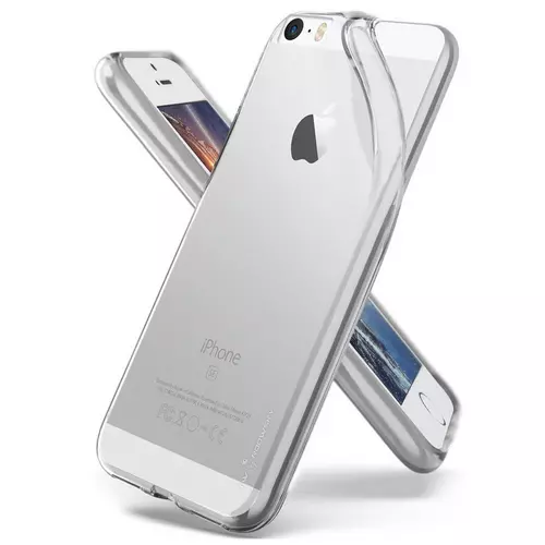 iPhone 5/5S/SE Telefontok - átlátszó szilikon tok