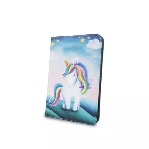 Tablettok Univerzális 7-8 colos Unikornis mintás tablet könyvtok