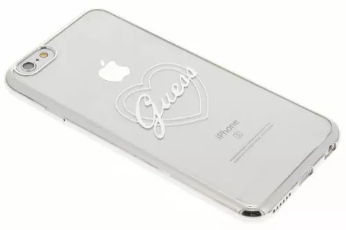 iPhone 6/6S Telefontok - Guess Ezüst szilikon tok