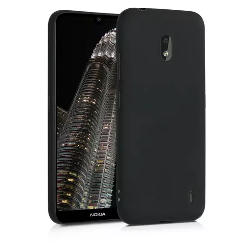 Nokia 2.2 Telefontok - fekete szilikon tok