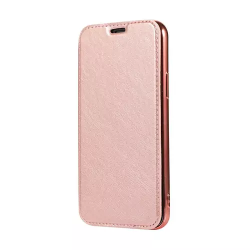 Samsung Galaxy S20 Ultra Telefontok - rose gold-átlátszó könyvtok