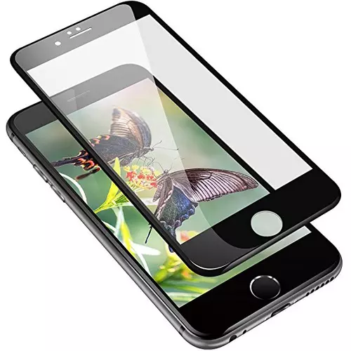 iPhone 6/6s Üvegfólia - fekete 5D üvegfólia