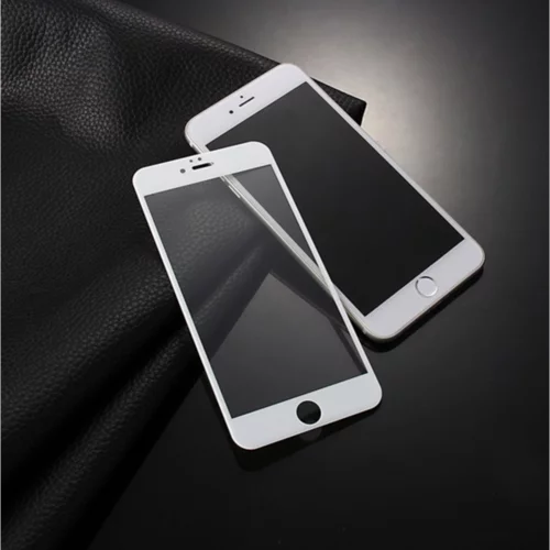 iPhone 7 Plus / 8 Plus Üvegfólia - 3D üvegfólia fehér kerettel