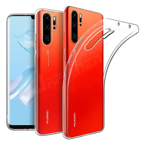 Huawei P30 Pro Telefontok - átlátszó szilikon tok