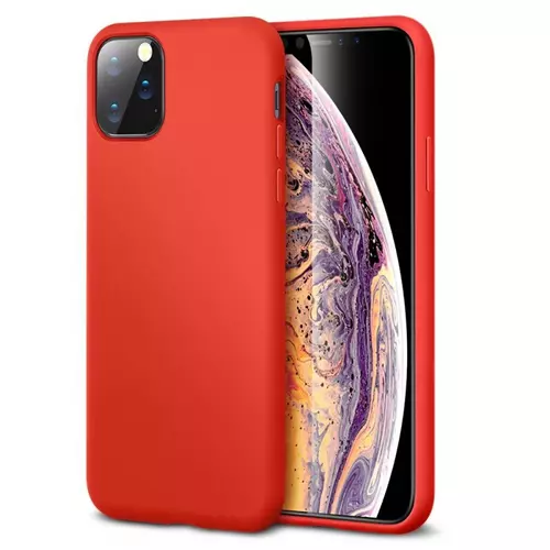 iPhone 11 Telefontok - piros szilikon tok