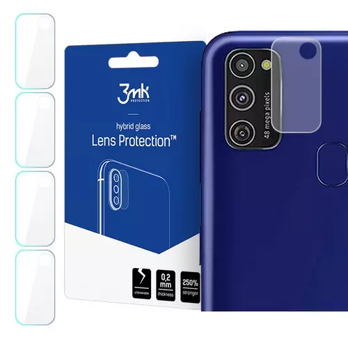 Samsung Galaxy M21 Védőfólia- Kamera hibrid védőfólia (4 db)