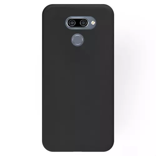 Telefontok LG K50 / LG Q60 - fekete szilikon tok