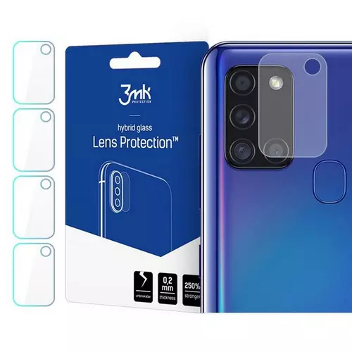 Samsung Galaxy A21s Védőfólia- 3MK kamera flexibilis fólia (4x)