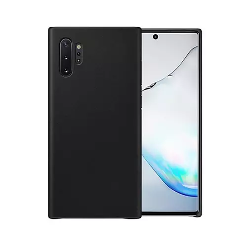 Samsung Galaxy NOTE 10+ (NOTE 10 Plus) Telefontok - fekete szilikon tok
