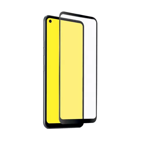 Üvegfólia LG K61 - fekete Slim 3D üvegfólia