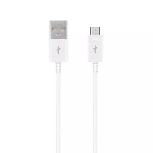 Adatkábel: Samsung EP-DG925UWE fehér gyári micro USB adatkábel 1,0 m csomagolt