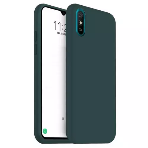 Xiaomi Redmi 9A / 9AT Telefontok- zöld szilikon tok