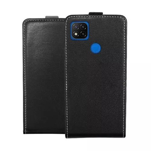 Xiaomi Redmi 9C Telefontok - fekete flexi fliptok