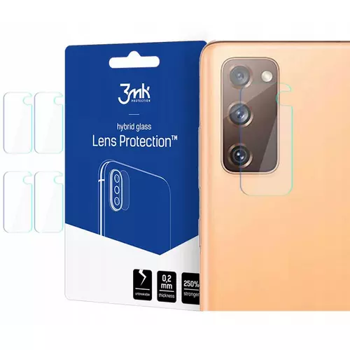 Védőfólia Samsung Galaxy S20 FE - 3MK kamera flexibilis fólia (4x)