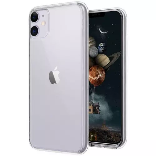iPhone 12 mini Telefontok - átlátszó szilikon tok