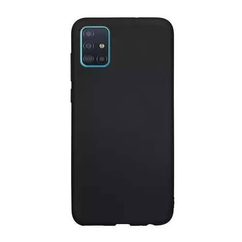 Telefontok Samsung Galaxy M51 - fekete szilikon tok