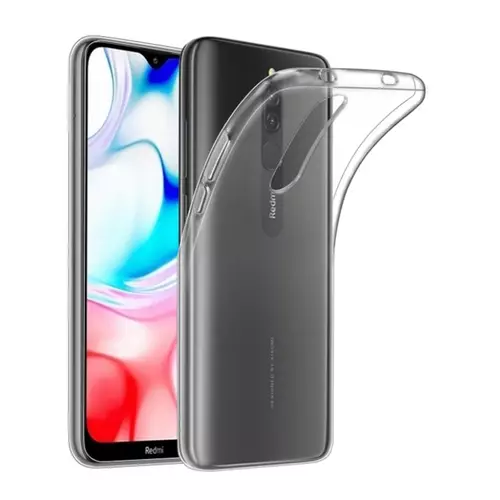 Xiaomi Redmi 8 Telefontok - átlátszó szilikon tok
