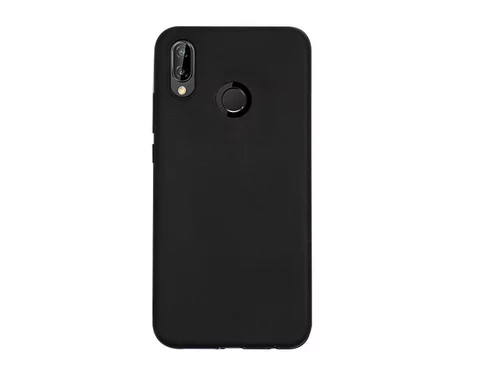 Huawei P20 Lite Telefontok - fekete szilikon telefon tok