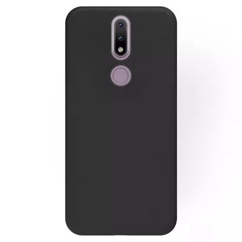 Nokia 2.4 Telefontok - fekete szilikon tok