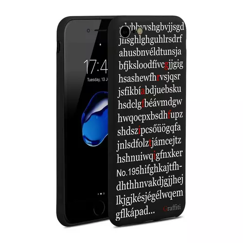 iPhone 7 Telefontok - Graffiti No.195 mintás szilikon tok