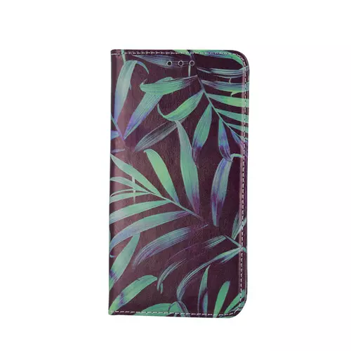 iPhone 12 mini Telefontok - Smart Trendy Plants3 mágneses szilikon keretes könyvtok