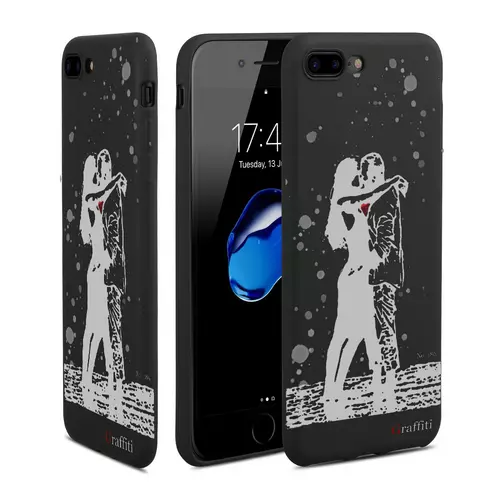 iPhone 8 Plus Telefontok - Graffiti No.186 mintás szilikon tok