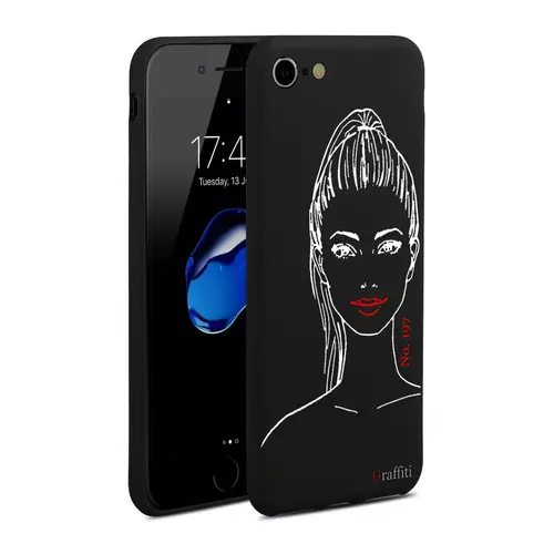 iPhone 8 Plus Telefontok - Graffiti No.197 mintás szilikon tok