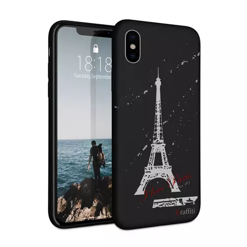 iPhone X Telefontok - Graffiti No.183 mintás szilikon tok