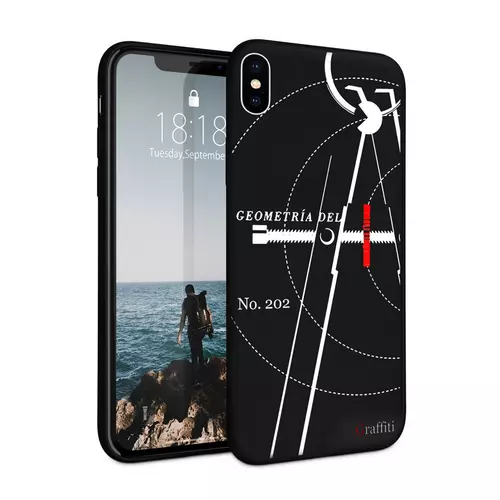 iPhone X Telefontok - Graffiti No.202 mintás szilikon tok