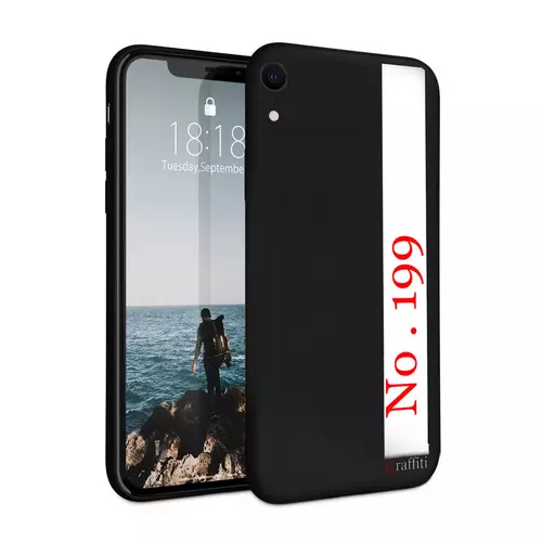 iPhone Xr Telefontok - Graffiti No.199 mintás szilikon tok