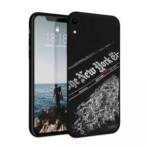 iPhone Xr Telefontok - Graffiti No.206 mintás szilikon tok
