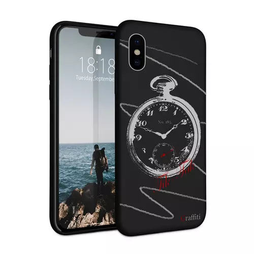 iPhone XS Max Telefontok - Graffiti No.185 mintás szilikon tok