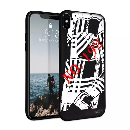 iPhone XS Max Telefontok - Graffiti No.192 mintás szilikon tok