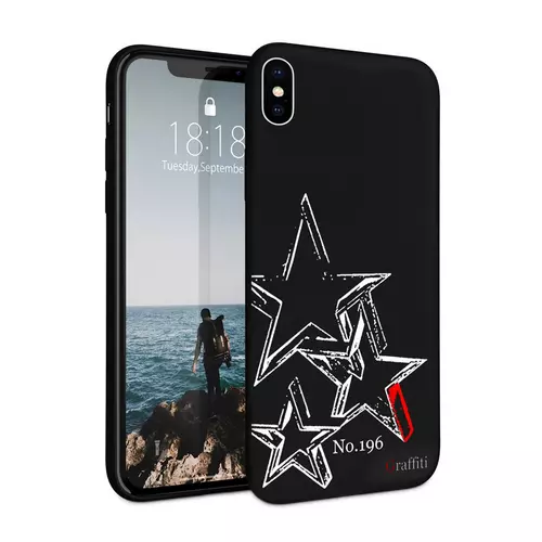 iPhone XS Max Telefontok - Graffiti No.196 mintás szilikon tok