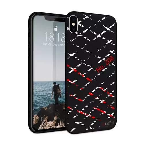 iPhone XS Max Telefontok - Graffiti No.208 mintás szilikon tok