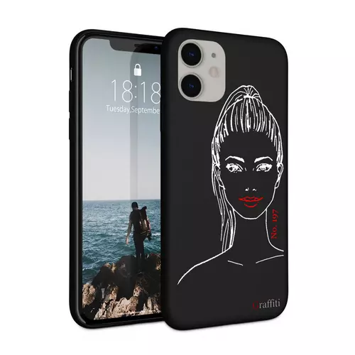 iPhone 11 Telefontok - Graffiti No.197 mintás szilikon tok