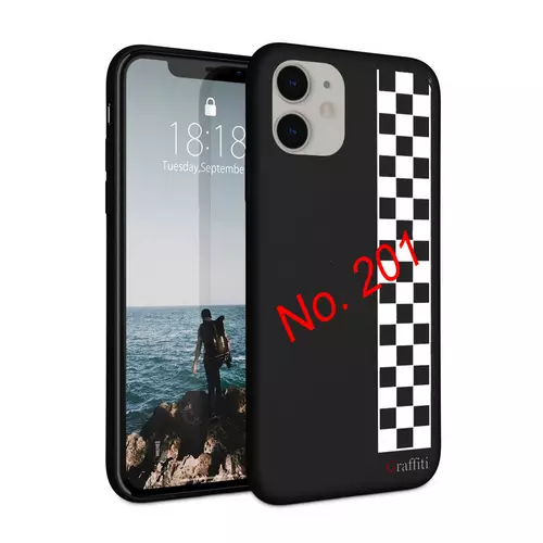 iPhone 11 Telefontok - Graffiti No.201 mintás szilikon tok