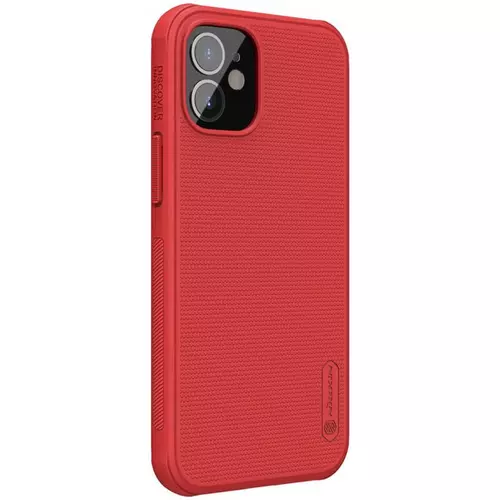iPhone 12 mini Telefontok - Nillkin Super Frosted piros tok