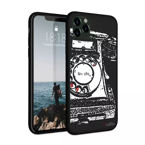 iPhone 11 Pro Max Telefontok - Graffiti No.189 mintás szilikon tok