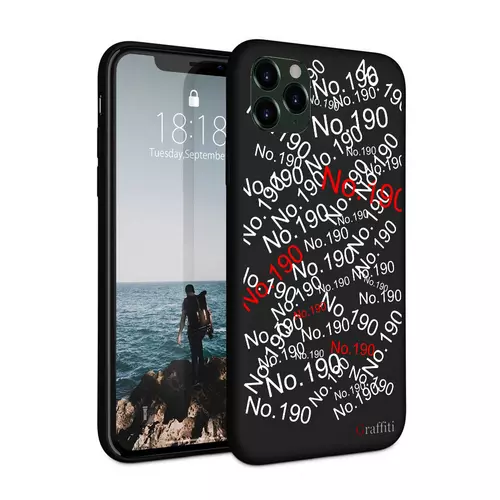 iPhone 11 Pro Max Telefontok - Graffiti No.190 mintás szilikon tok