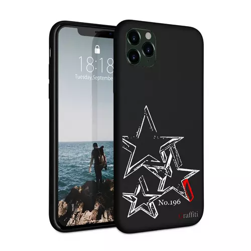 iPhone 11 Pro Max Telefontok - Graffiti No.196 mintás szilikon tok