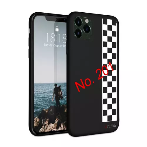 iPhone 11 Pro Max Telefontok - Graffiti No.201 mintás szilikon tok
