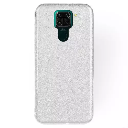 Xiaomi Redmi Note 9 / Xiaomi Redmi 10X 4G Telefontok - Ezüst Shiny tok