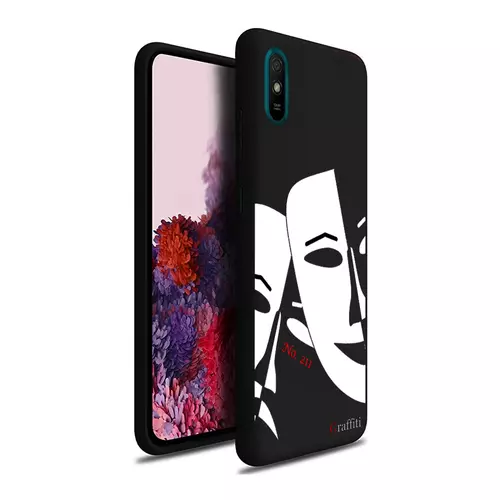Xiaomi Redmi 9A / 9AT Telefontok - Graffiti No.211 mintás szilikon tok