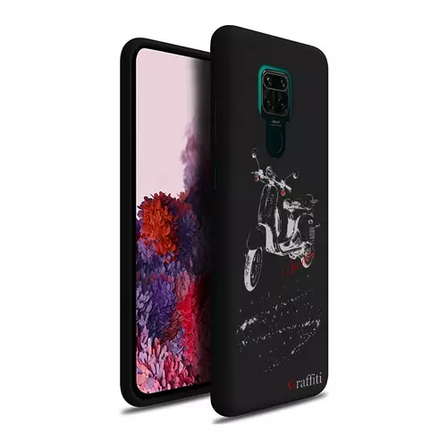 Xiaomi Redmi Note 9 Telefontok - Graffiti No.184 mintás szilikon tok