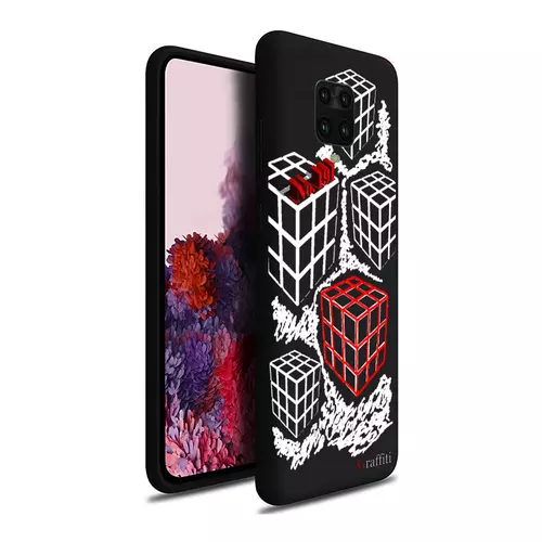 Xiaomi Redmi Note 9S Telefontok - Graffiti No.191 mintás szilikon tok