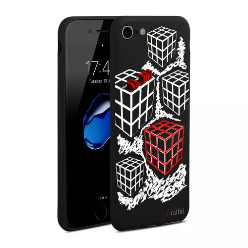 iPhone 8 Telefontok - Graffiti No.191 mintás szilikon tok