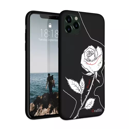 iPhone 11 Pro Max Telefontok - Graffiti No.217 mintás szilikon tok